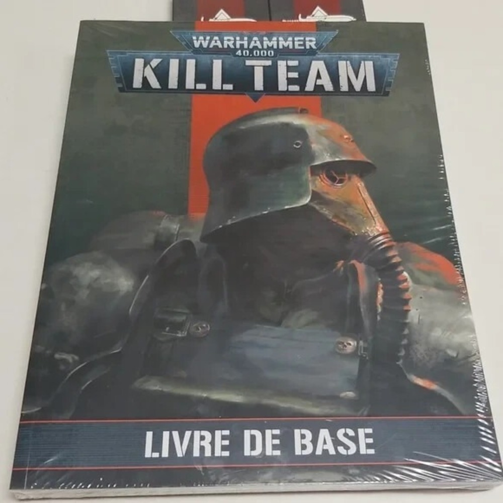 Warhammer 40K Kill Team Into The Dark Rule book cards and token *FRENCH VERSION*